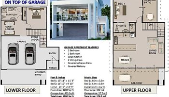 2 bedroom 2 Bathroom Plan Australian